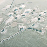 Laura Ashley Pussy Willow Embroidered Sage Cushion